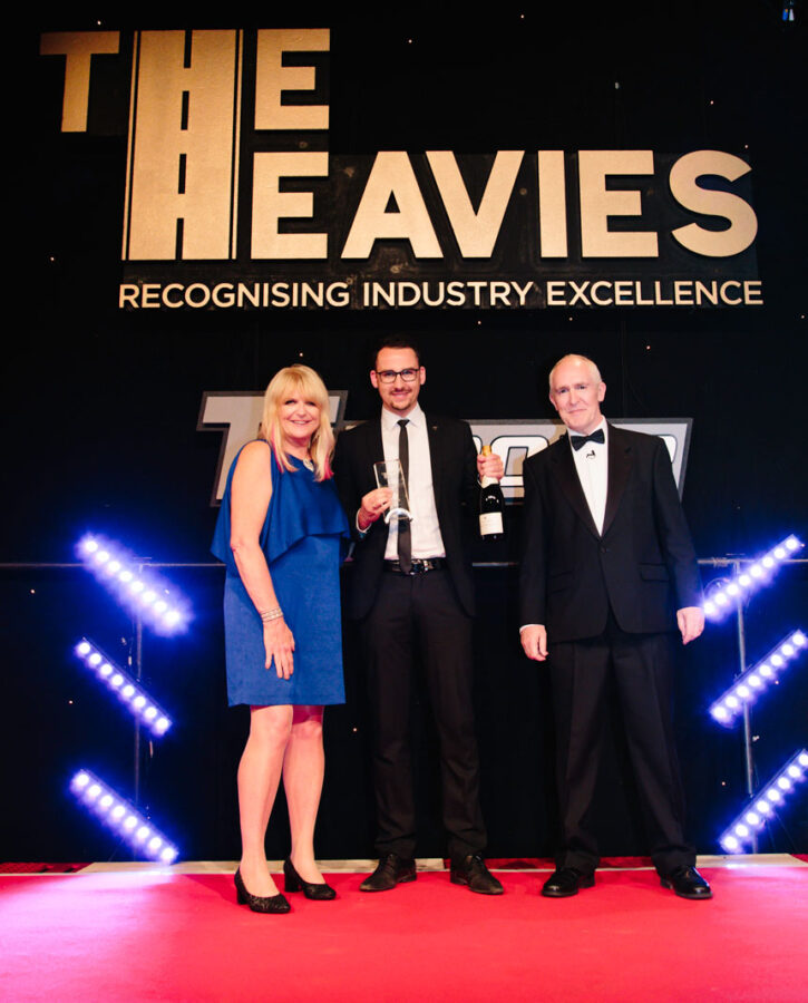 Celebrations as an award is collected