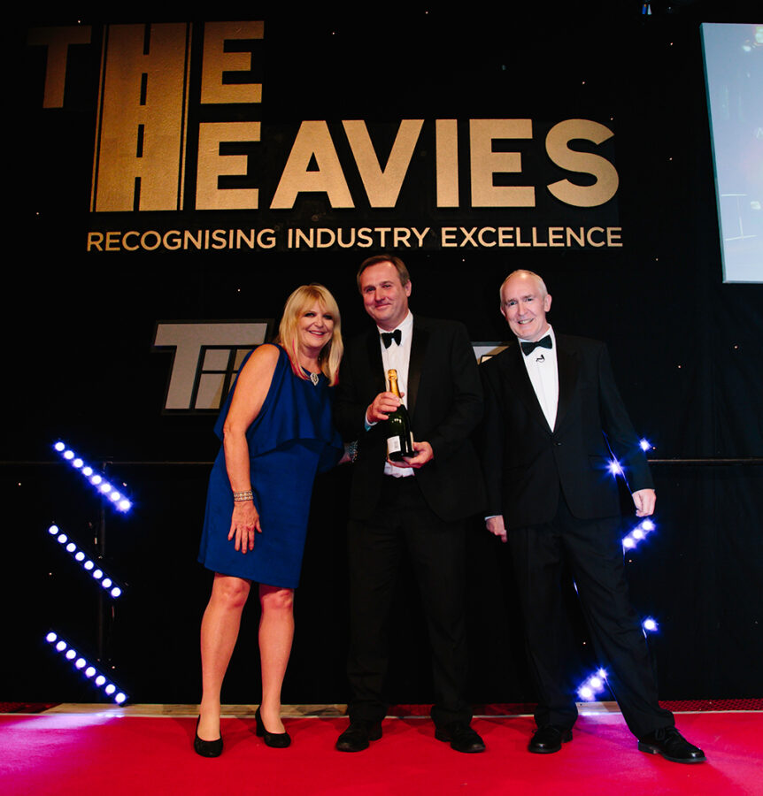 Allelys team collecting their award